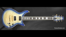 Baker B1 Blueburst Quilted Maple Top