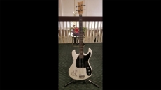 Mosrite Mark II Bass Signed by CJ Ramone