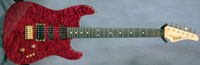Scepter Transparent Rasberry with Quilted Maple Top