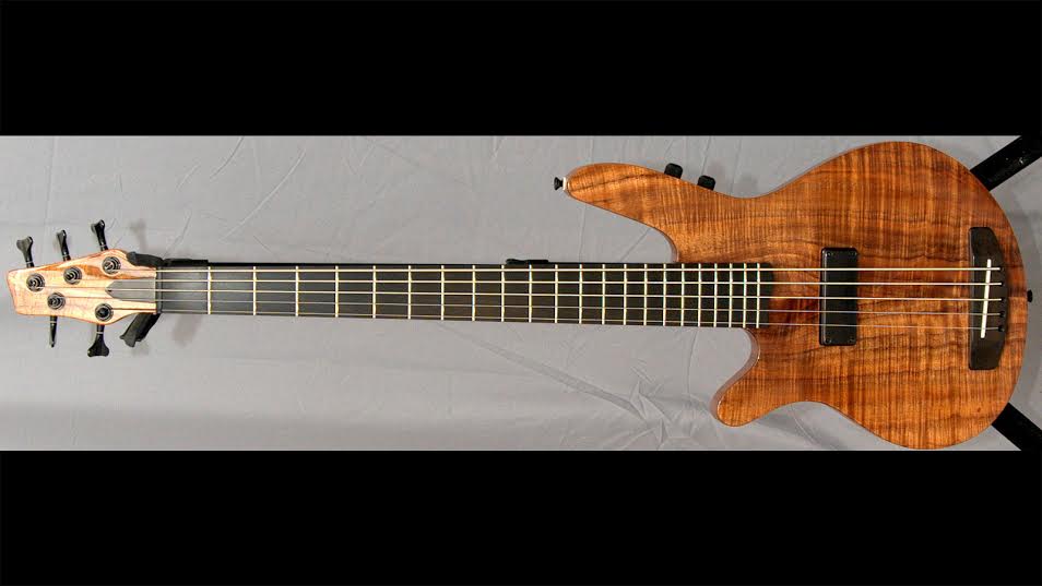 Roman Custom 5 String Left Handed Bass