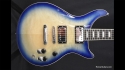 Baker B1 Quilted Maple Top Transparent Blueburst