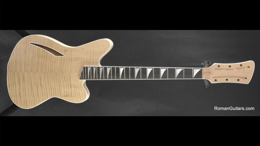 Roman Abstract 12 String Hand Crafted Body Core