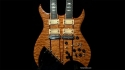 BC Rich Double Neck Bich Natural Quilt Sold