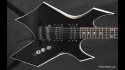 BC Rich Warlock Metallic Black with Gray Bevels Sold