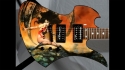 BC Rich Mockingbird Body Art Vampirella Sold