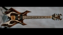 BC Rich NJ Series Warlock Brown Marbelized Tribal Sold