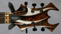 BC Rich NJ Series Warlock Brown Marbelized Tribal Sold