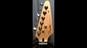 Fender Stratocaster HSS Metallic Black Pointed Head Stock Sold