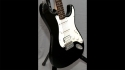 Fender Stratocaster HSS Metallic Black Pointed Head Stock Sold