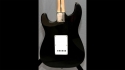 Fender Stratocaster HSS Metallic Black Pointed Head Stock Sold