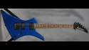 Jackson Kelly Metallic Blue w/Black Pins San Dimas Era Sold