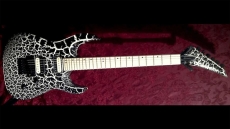 Jackson DK2M Pro Series Black & White Crackle Sold