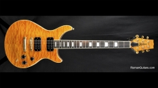 Baker B1 Quilted Maple Top Transparent Amber Sold