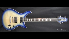 Baker B1 Quilted Maple Top Transparent Blueburst