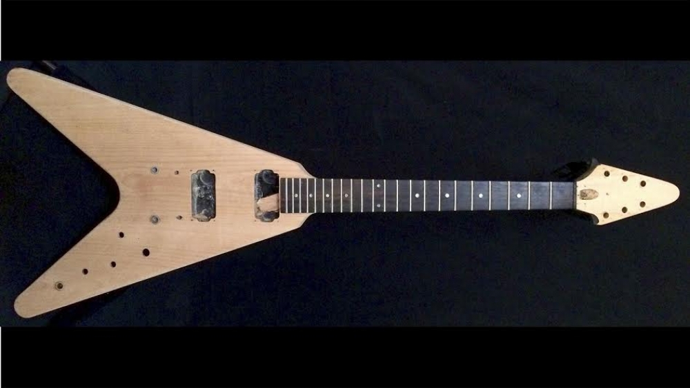 Gibson flying v чертеж