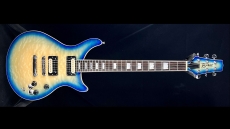 Baker B1 Quilted Maple Top Transparent Blueburst 4