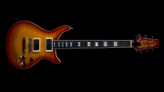 Baker B1 Quilted Maple Top Autumn Sunburst 5