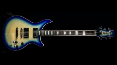 Baker B1 Quilted Maple Top Transparent Blueburst 5