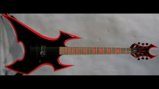 BC Rich SOB Avenge Black with Red Bevels Sold