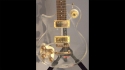 Galveston Clear Acrylic LP Style Left Handed Sold