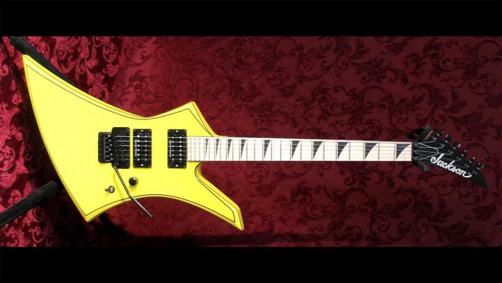 Jackson KE3M Limited Yellow w/Black Pinstriping Sold