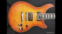 Baker B1 Quilted Maple Top Amber Sunburst 1