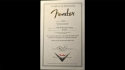 Fender Custom Shop 1960 NOS Stratocaster Sold
