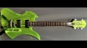 BC Rich Mockingbird Transparent Acrylic Green Sold