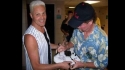 Washburn USA CS DD NY Yankees Owned by Paul Crook (Meatloaf) & Signed by Wade Boggs