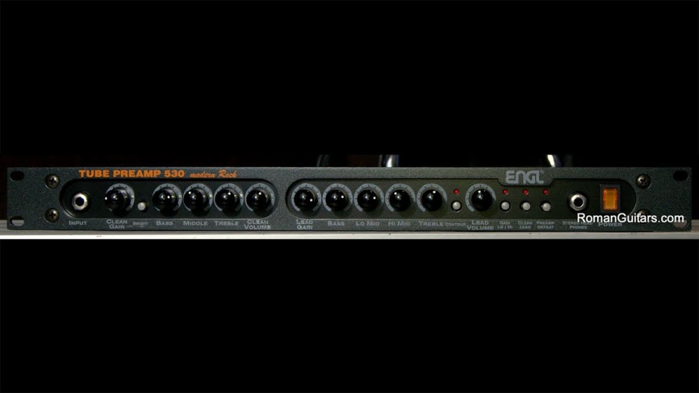 Engl Tube Preamp E 530 Modern Rack Gear