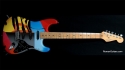 Fender Stratocaster Plus with Custom Graphic Sold