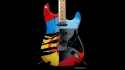 Fender Stratocaster Plus with Custom Graphic Sold