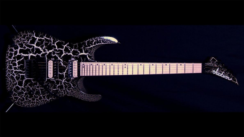 Jackson DK2M Pro Series Black & White Crackle Sold