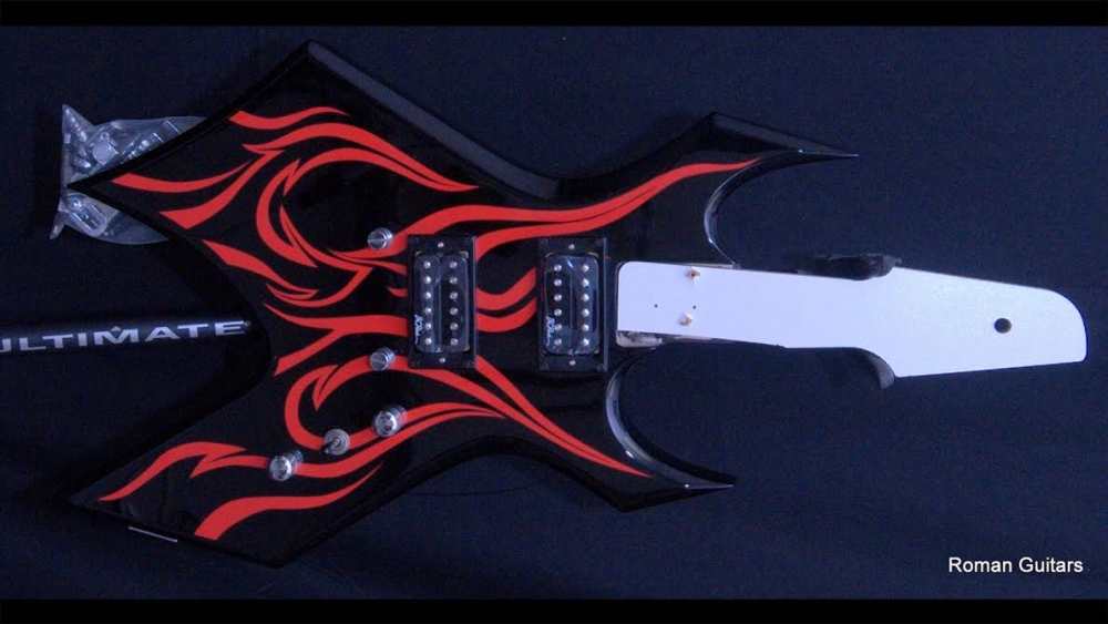 BC Rich KKW Tribal Bolt on Body with Parts Sold