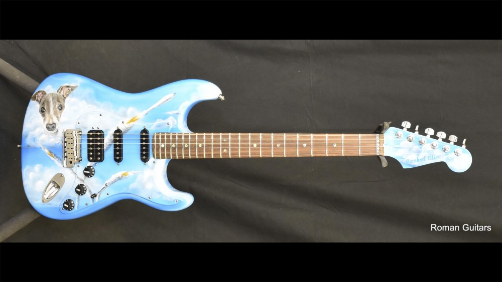 Fender Repainted Graphic for Client