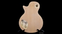 LC-10 Arched Top Single Cut Style Economy Guitar Kit by Saga Body