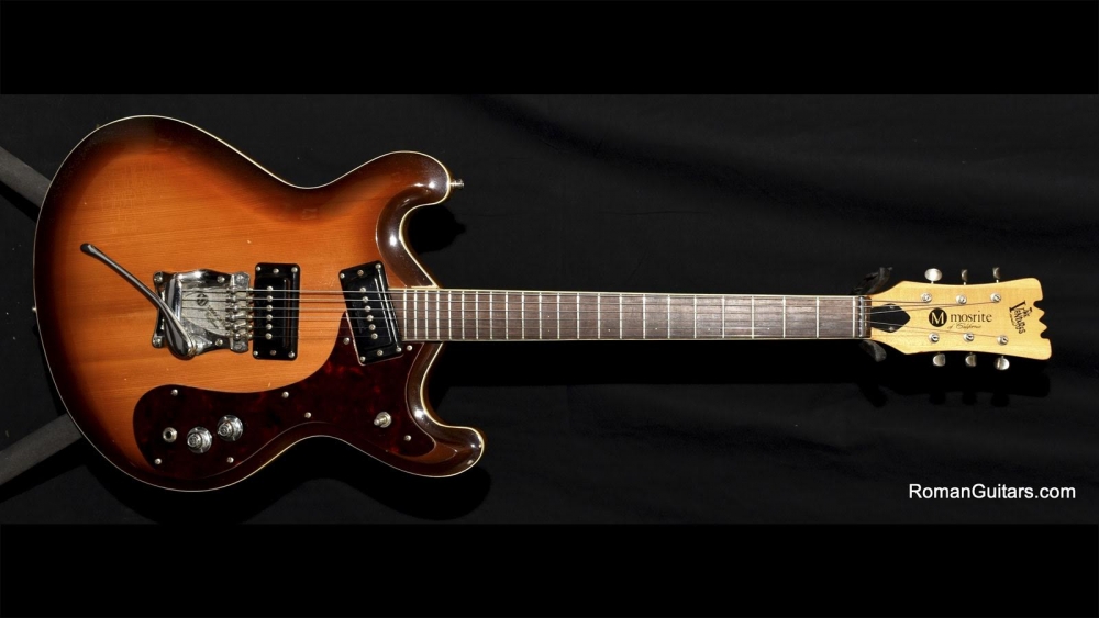 Mosrite Vintage Joe Maphis/Ventures Brown Sunburst Sold