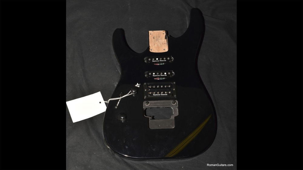 Jackson DK-2L Gloss Black Guitar Body Left Handed Sold