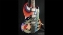 Gibson SG 1964 Standard w/Maestro Vibrola Reissue Fool Repaint For Client Sold