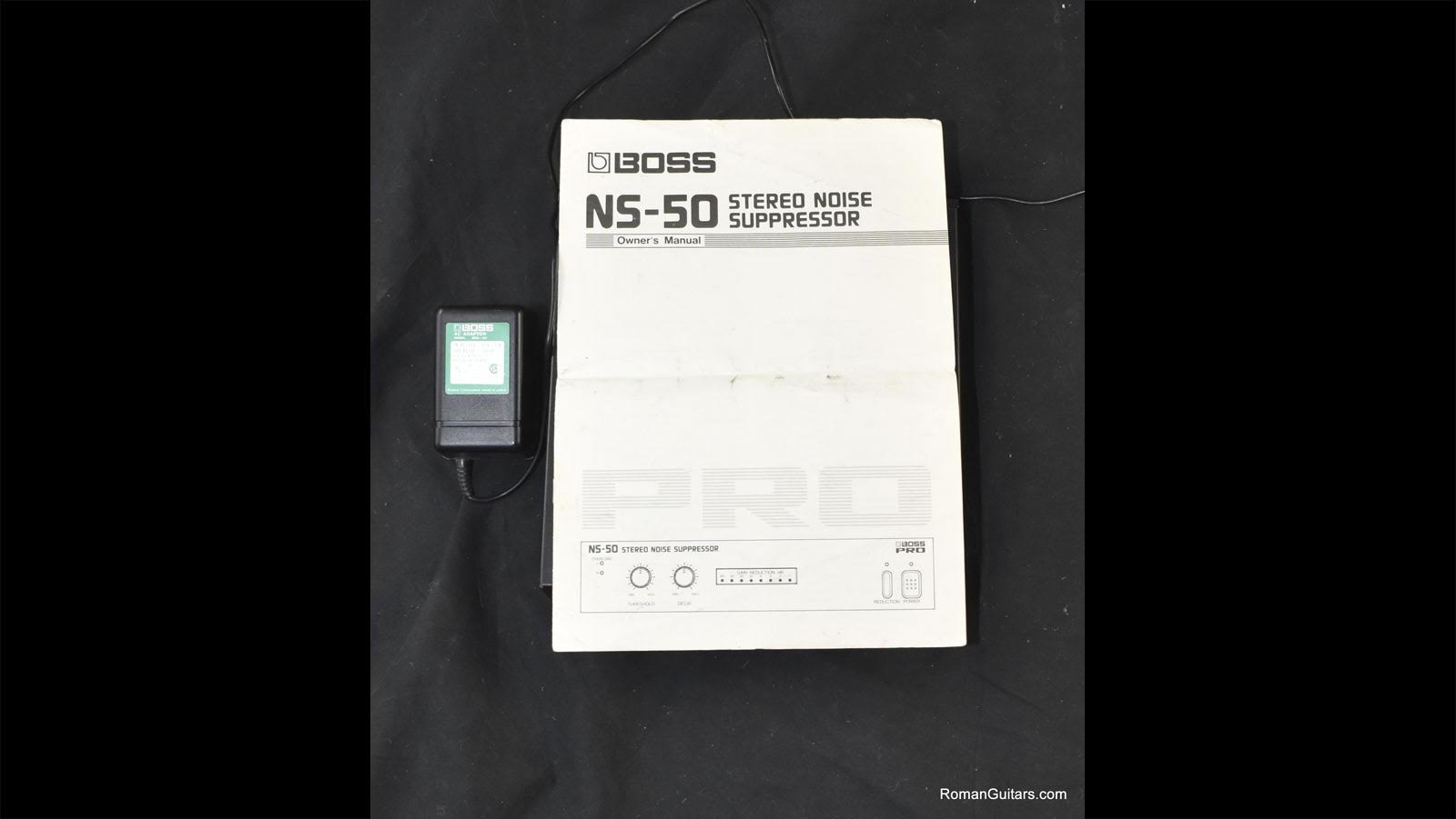 BOSS SE-50 エフェクター & BOSS NS-50ノイズサプレッサー Ed Roman Guitars