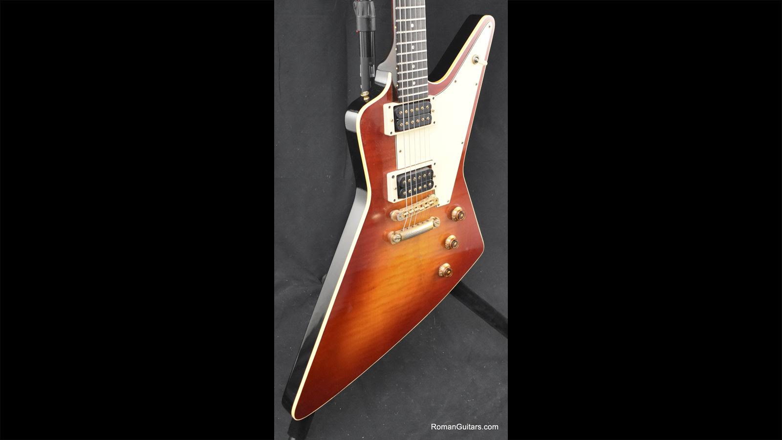 gibson explorer tobacco sunburst 1989 Ed Roman Guitars