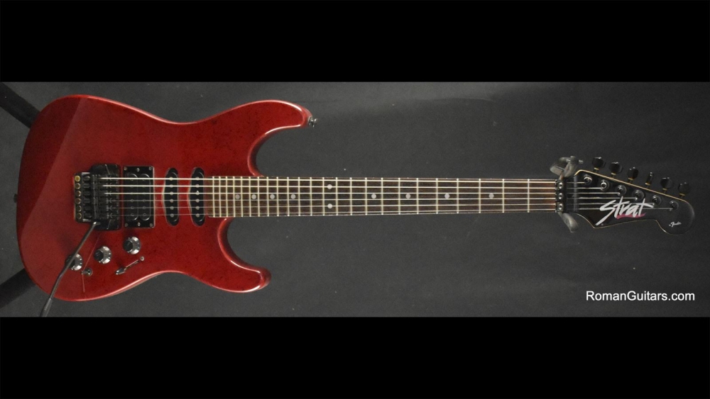 Fender HM Strat USA Red 1989 E920138 Sold