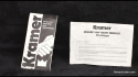 Kramer Voyager Series White 1982 USA Sold