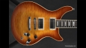 Baker B1 Quilted Maple Top Amber Sunburst
