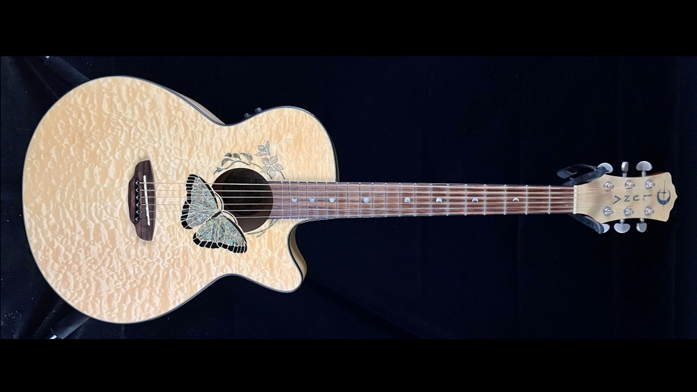 Luna Fauna Butterfly Acoustic Electric Sold