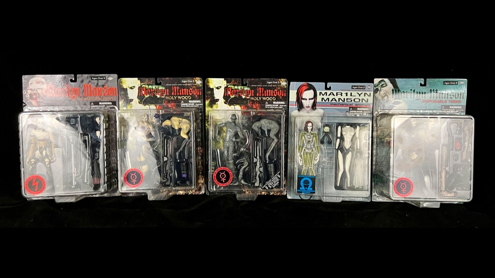 Marilyn Manson Fewture Models Collectible Action Figure Set