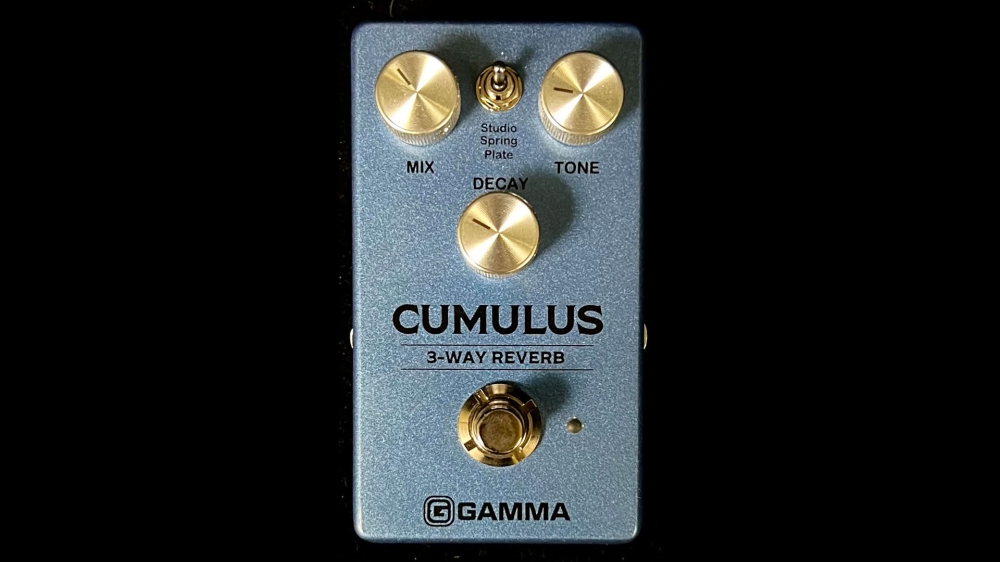 Gamma Cumulus 3-Way Reverb Pedal