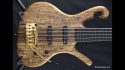 Abstract Scroll Bass 5 String
