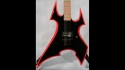 BC Rich SOB Avenge Black with Red Bevels Sold