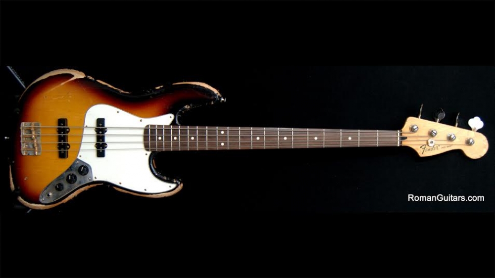 Fender Standard Jazz Bass 3 Tone Sunburst Sold
